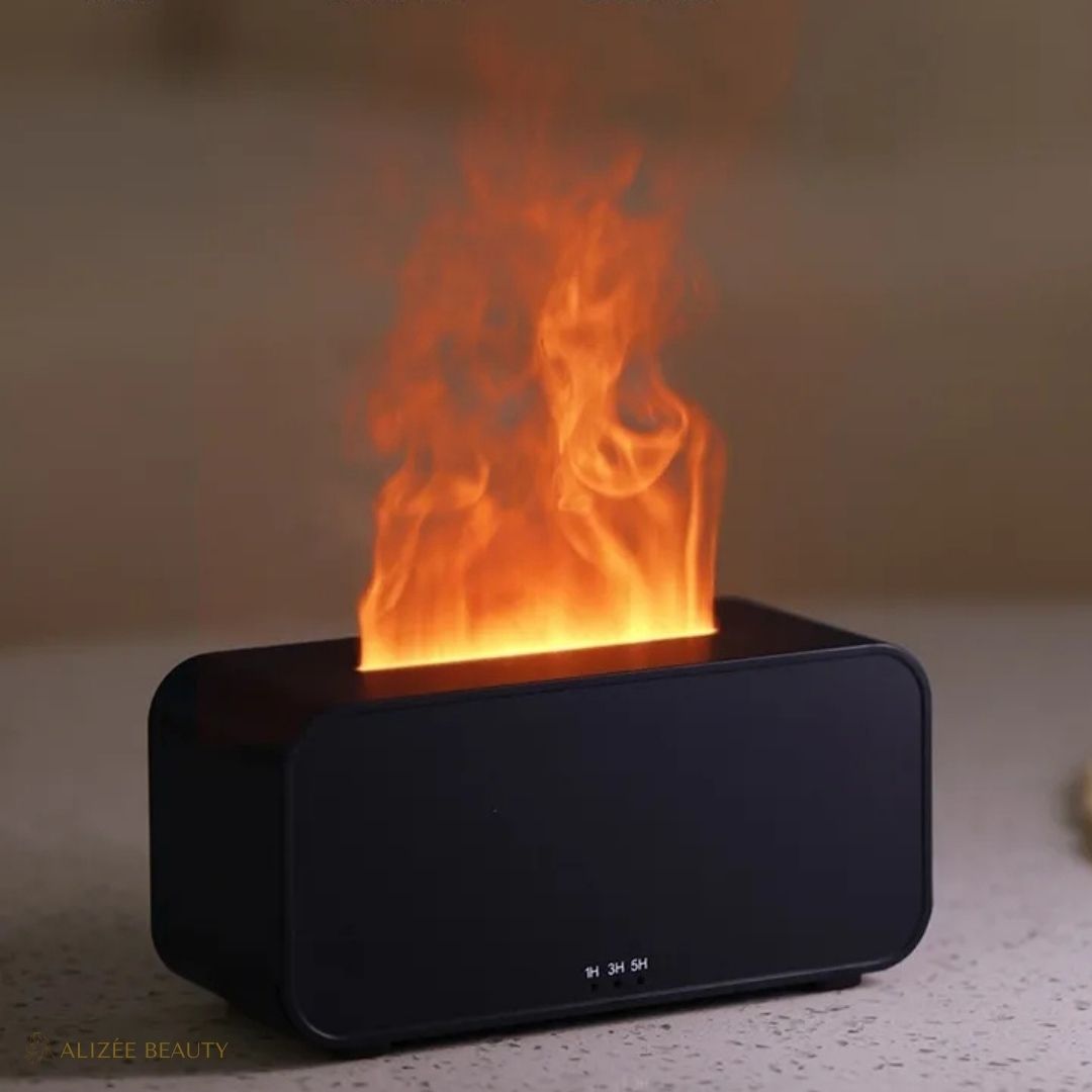 Diffuseur Ultrasonique d'Huiles Essentielles noir - Alizée Beauty