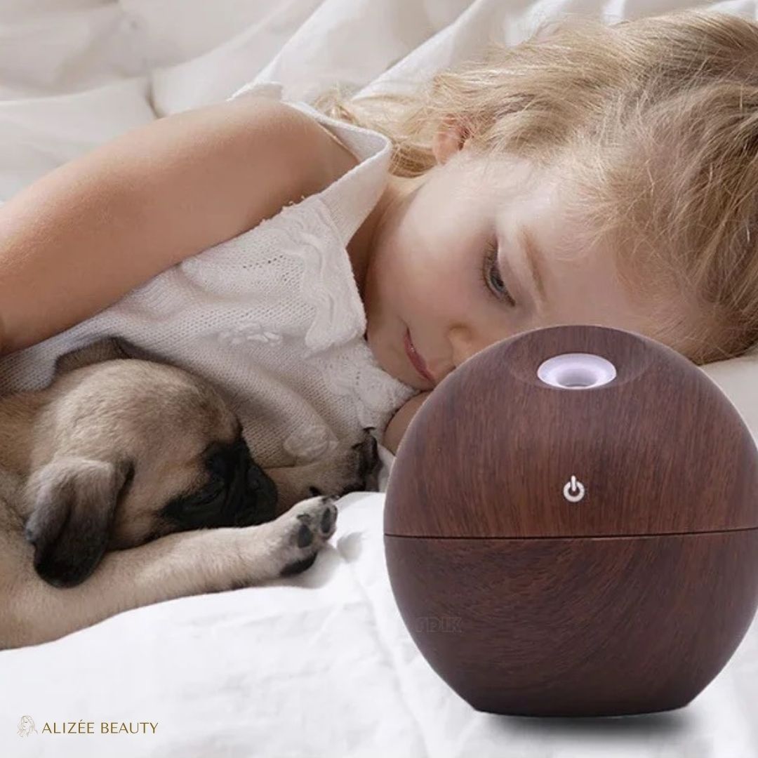 Diffuseur d Huiles Essentielles Zen Relax Diffuseur marron fonce-