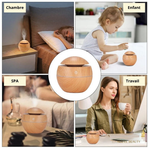 diffuseur d'huile essentielle rond