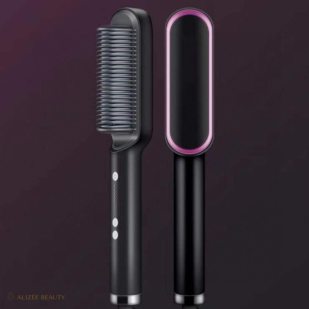 Peigne Lisseur 2 en 1 - Peigne Lisseur StylePerfect™ noir