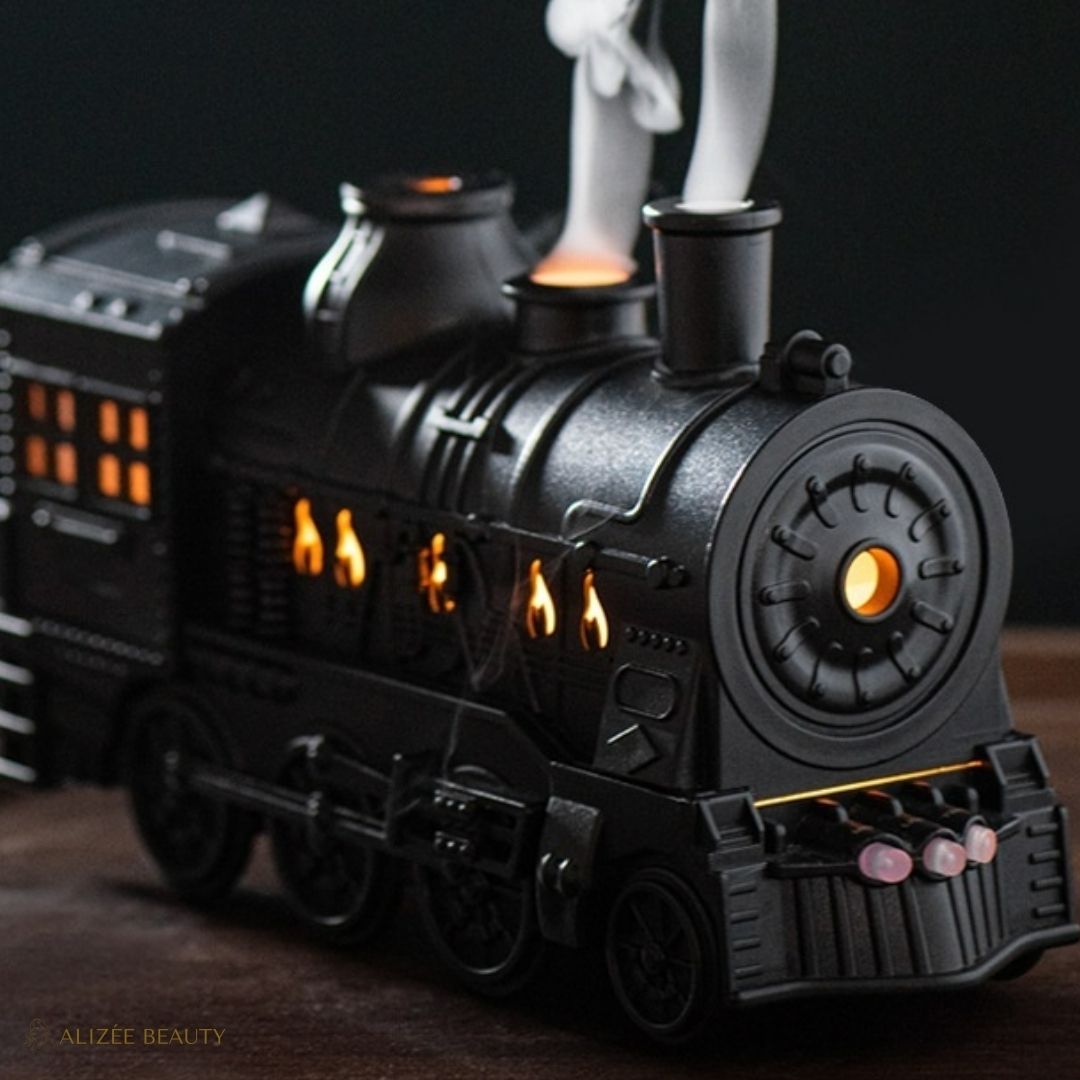 Diffuseur d'huiles Essentielles ultrasonique en Forme de Locomotive