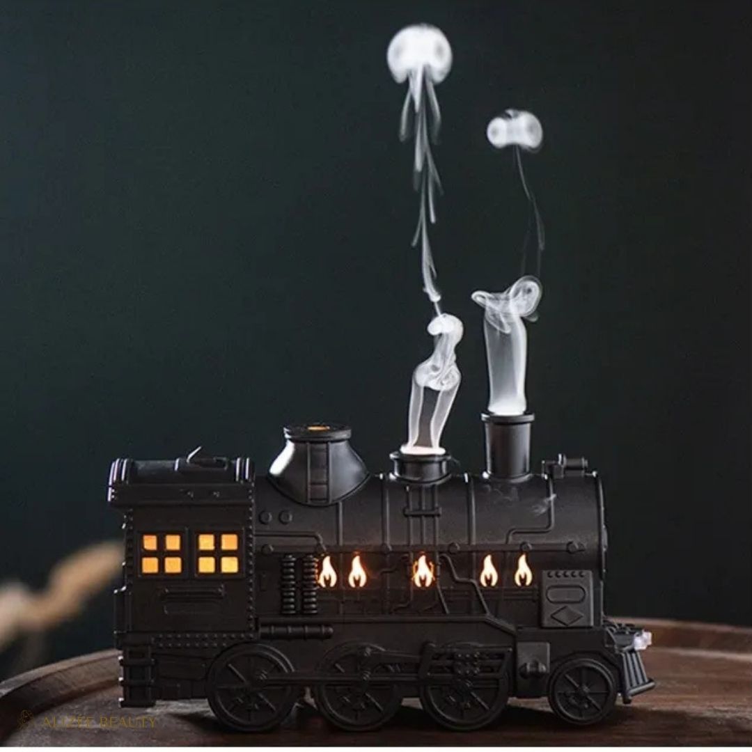 Diffuseur d'huiles Essentielles en Forme de Locomotive en plastique