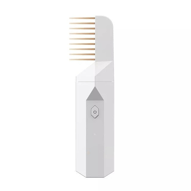 Brûleur d'Encens Électronique USB avec Fonction Peigne 2 en 1 - Peigne Bruleur d'Encens™ - ALIZÉE BEAUTY Blanc ALIZÉE BEAUTY soins cheveux - senteur d'huiles essentielles