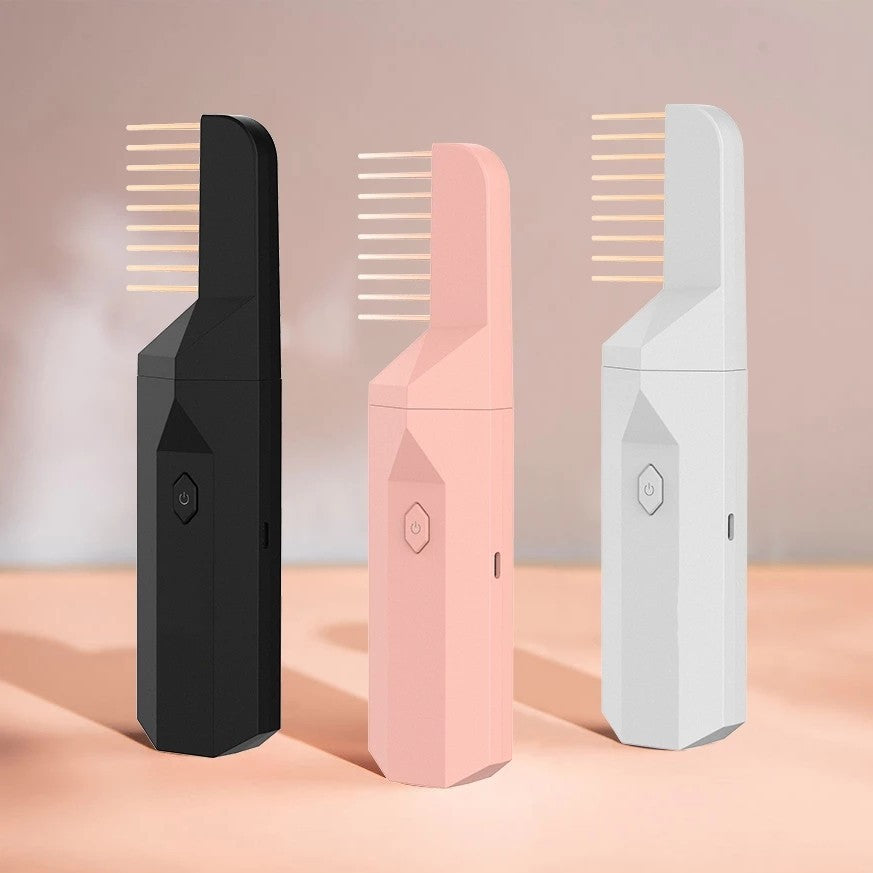 Brûleur d'Encens Électronique USB avec Fonction Peigne 2 en 1 - Peigne Bruleur d'Encens™ - ALIZÉE BEAUTY Noir ALIZÉE BEAUTY soins cheveux - senteur d'huiles essentielles