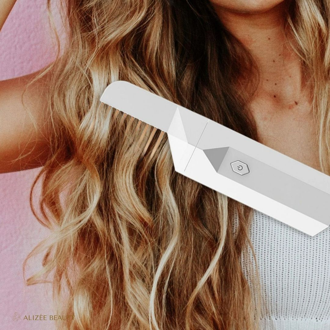 Brûleur d'Encens Électronique USB avec Fonction Peigne 2 en 1 - Peigne Bruleur d'Encens™ - ALIZÉE BEAUTY Noir ALIZÉE BEAUTY soins cheveux -d'huiles essentielles