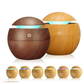 Diffuseur ultrasonique d Huiles Essentielles Zen Relax Diffuseur marron fonce