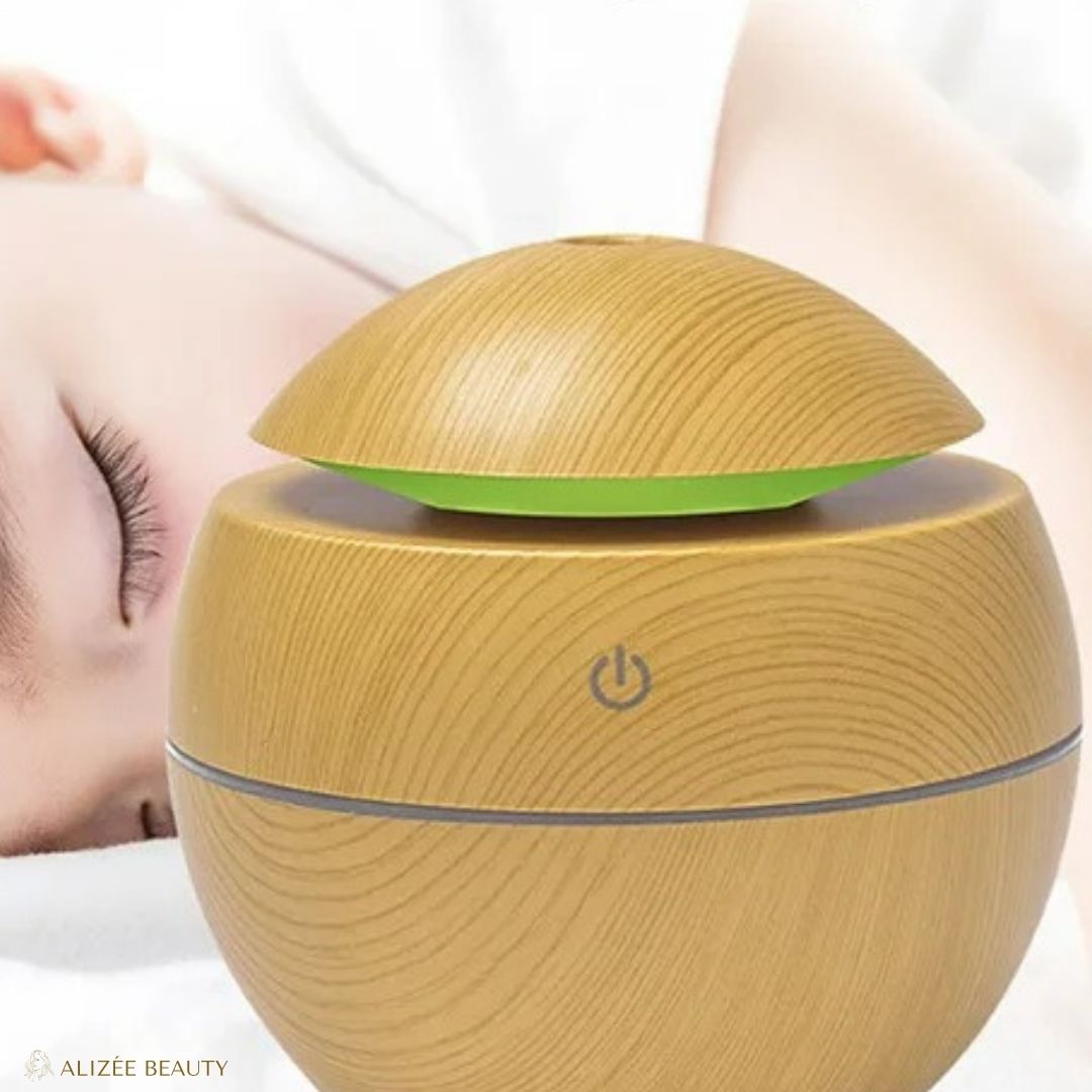 Diffuseur d Huiles Essentielles Zen Relax Diffuseur marron fonce