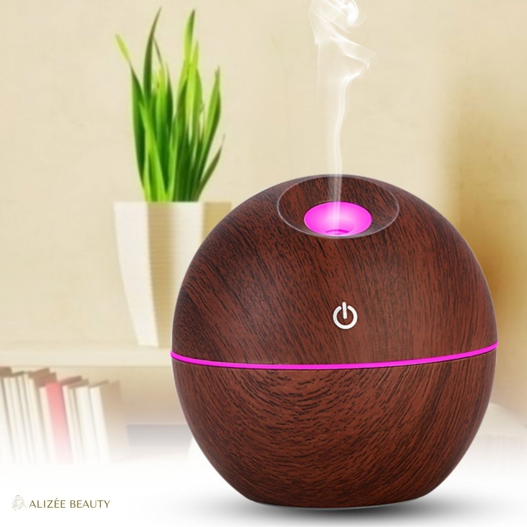 Diffuseur d Huiles Essentielles Zen Relax Diffuseur marron fonce