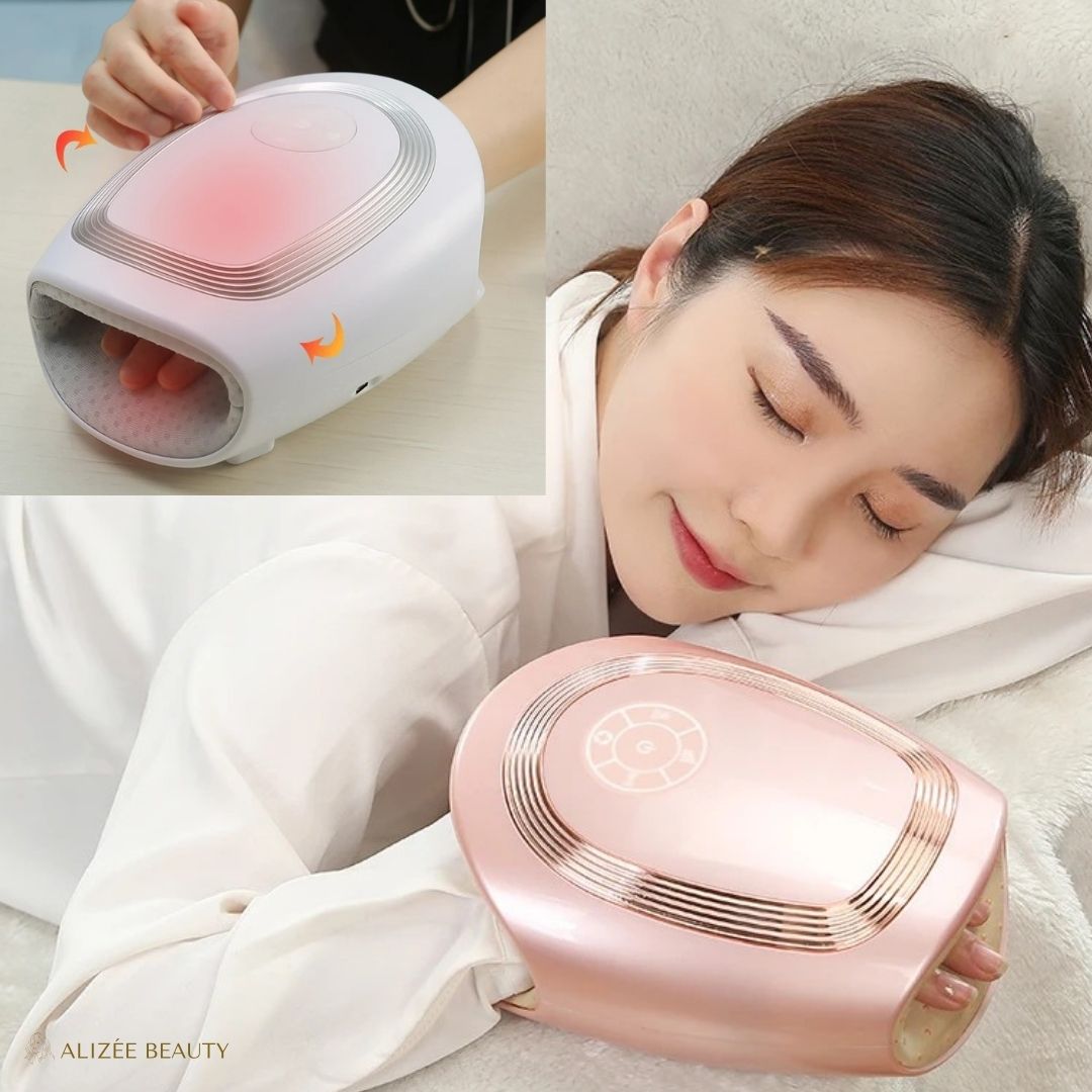 Masseur de Mains Électrique à Airbag avec Chauffage - ChauffMains AirRelax™ -  USB Masseur de mains