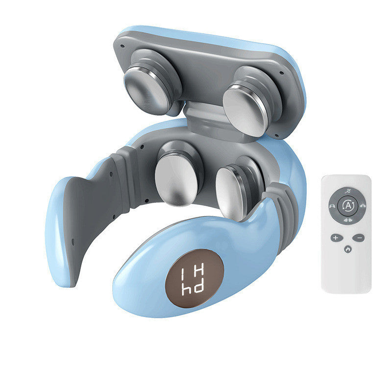 Masseur Électrique Intelligent pour le Dos et le Cou - Masseur Dos&Cou Futura™ - ALIZÉE BEAUTY Bleu masseur electrique