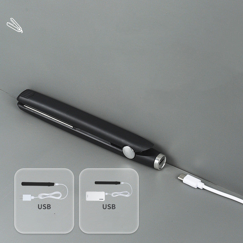 Mini Fer à Boucler et à Lisser les Cheveux à Interface USB - Mini Fer 