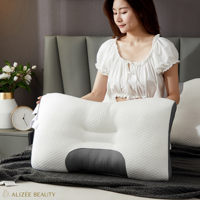 Oreiller Ergonomique - Cervi Relax™ - ALIZÉE BEAUTY Nid d'abeille / 48X74cm ALIZÉE BEAUTY Beauté et santé