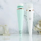 brosse électrique nettoyante visage 4 en 1 verte et blanc- Alizée Beauty