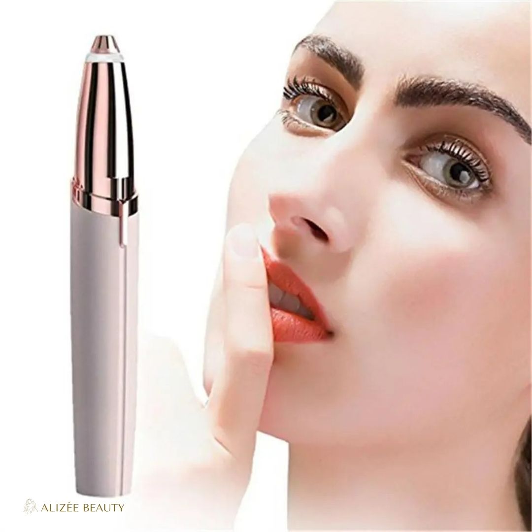 Tondeuse a sourcils batterie or -rasoir pour sourcils tondeuse pour sourcils epilateur de sourcils